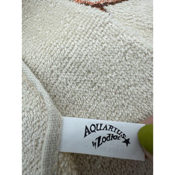 Vintage Aquarius By Zodiac Koalas 3 pc. Beige Towel Set MCM Retro USA - Picture 3 of 4